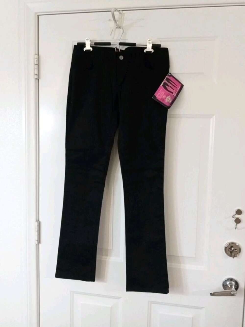 NWT Dickies Girl Juniors Classic 5 Pocket Skinny Pant HH164 Size 11 Black